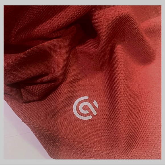 Champion Tee Workout Tee Tunic Burgundy Shoulders & Upper Back Mesh Size XL - Picture 3 of 4